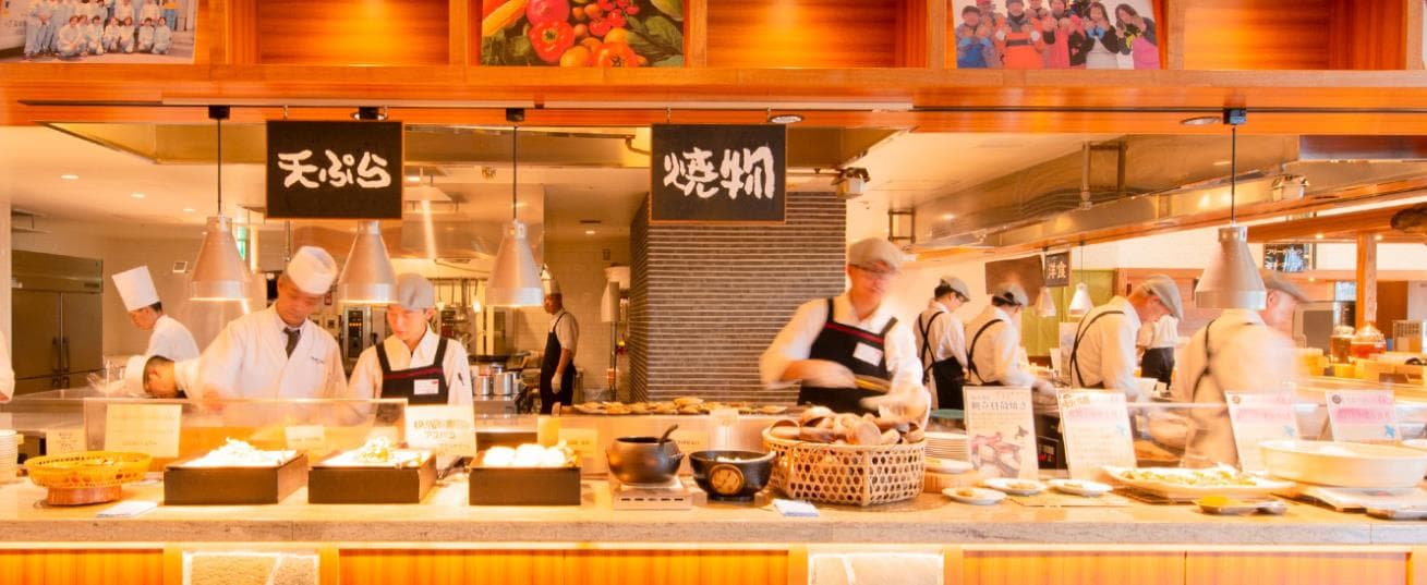 호텔뷔페 (온천호텔)